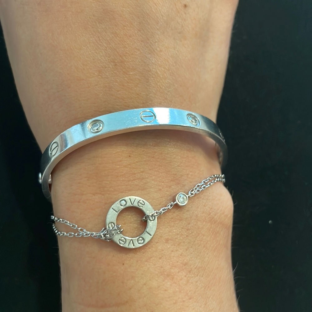 Cartier love bracelet